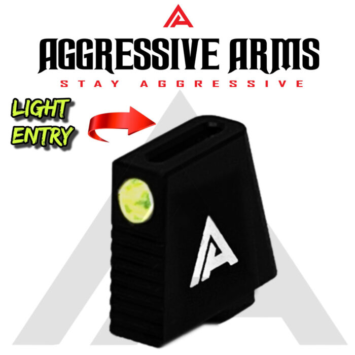 Black Fiber 3-Point Sights by Aggressive Arms2