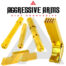 3 Piece Kit for Glock 21 by Aggressive Arms 3 - GOLD