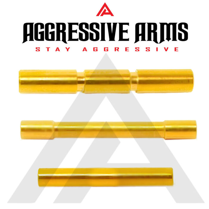 3 Pin Set for Glock 21 by Aggressive Arms 3 - GOLD 3