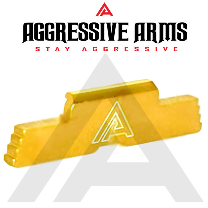 Aggressive Arms Slide Lock for Glock 21 in jewelry gold4