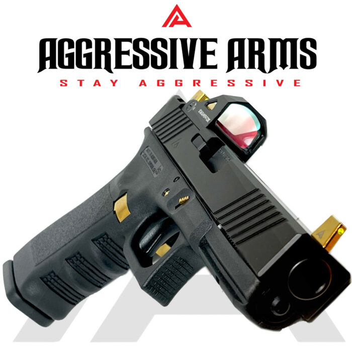 Jewelry Gold Fiber 3-Point Sights by Aggressive Arms 3