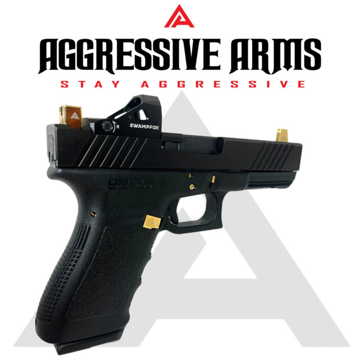 Jewelry Gold Fiber 3-Point Sights by Aggressive Arms 2