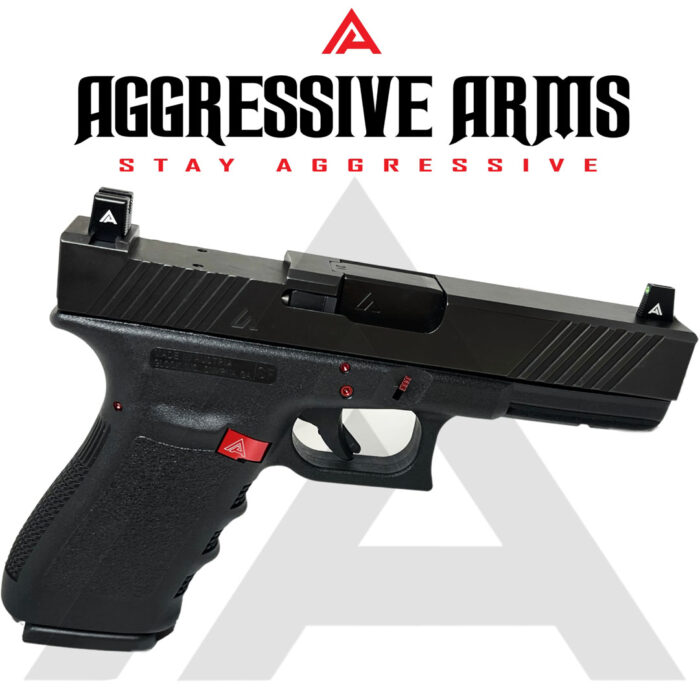 3 Piece Kit for Glock 21 by Aggressive Arms 3 - RED 4