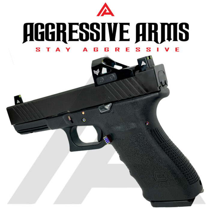 Aggressive Arms MALPARIDO Slide for G21 - BLACK 12