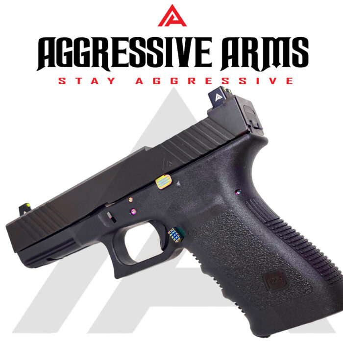 3 Piece Kit for Glock 21 by Aggressive Arms 3 - RAINBOW 3