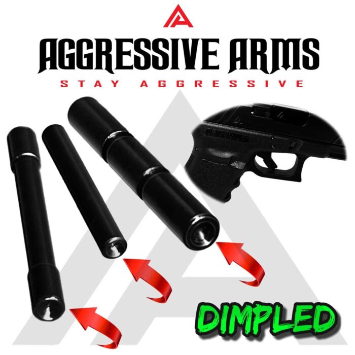 3 Pin Set for Glock Gen 1-3 - BLACK by AA