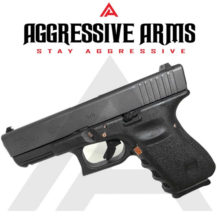 Aggressive Arms 5 Piece Kit for Glock Gen 1-3 - Copper color2