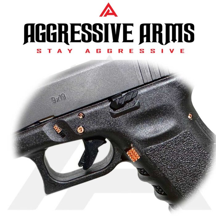 Aggressive Arms 5 Piece Kit for Glock Gen 1-3 - Copper color3