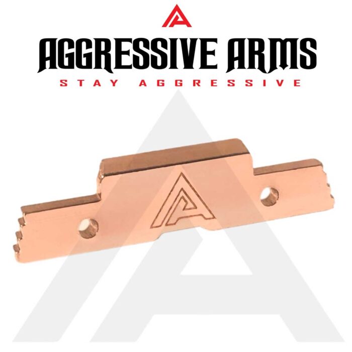 Aggressive Arms Slide Lock for Glock Gen 1-3 - Copper color