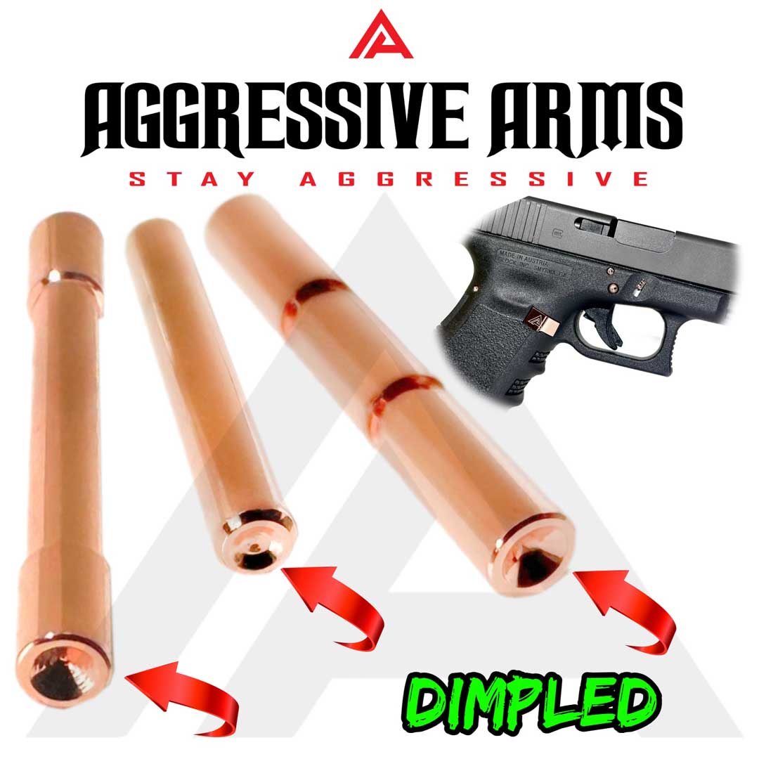 Aggressive Arms Pin Set of 3 for Glock Gen 1-3 - Copper color2