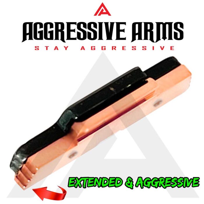 Aggressive Arms Slide Lock for Glock Gen 1-3 - Copper color4