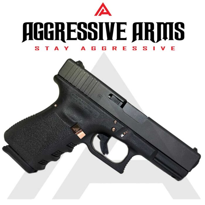 Aggressive Arms magazine catch for Glock Gen 1-3 - Copper color4