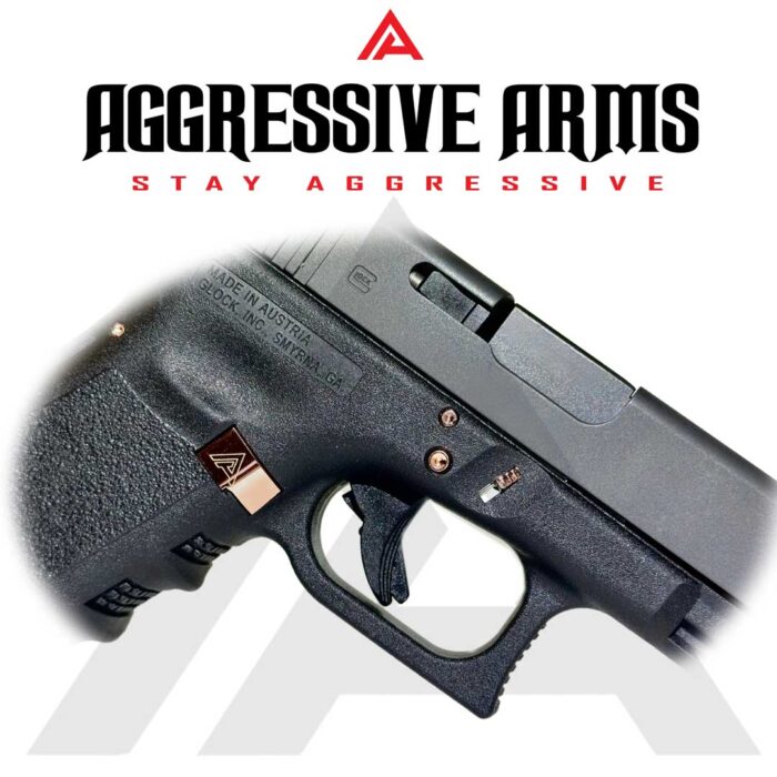 Aggressive Arms 5 Piece Kit for Glock Gen 1-3 - Copper color4