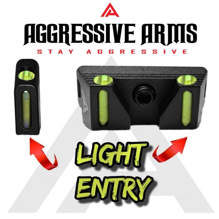 Aggressive Arms LOW BLACK SIGHTS2