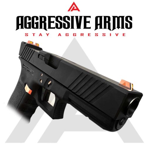 Standard Size Copper Sights for Glock by Aggressive Arms5