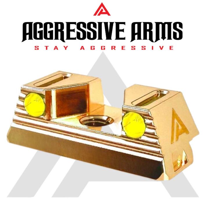 Gold standard height sights for glock by aggressive arms3