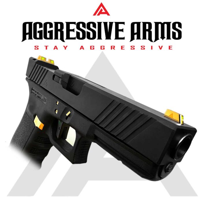 Gold standard height sights for glock by aggressive arms5