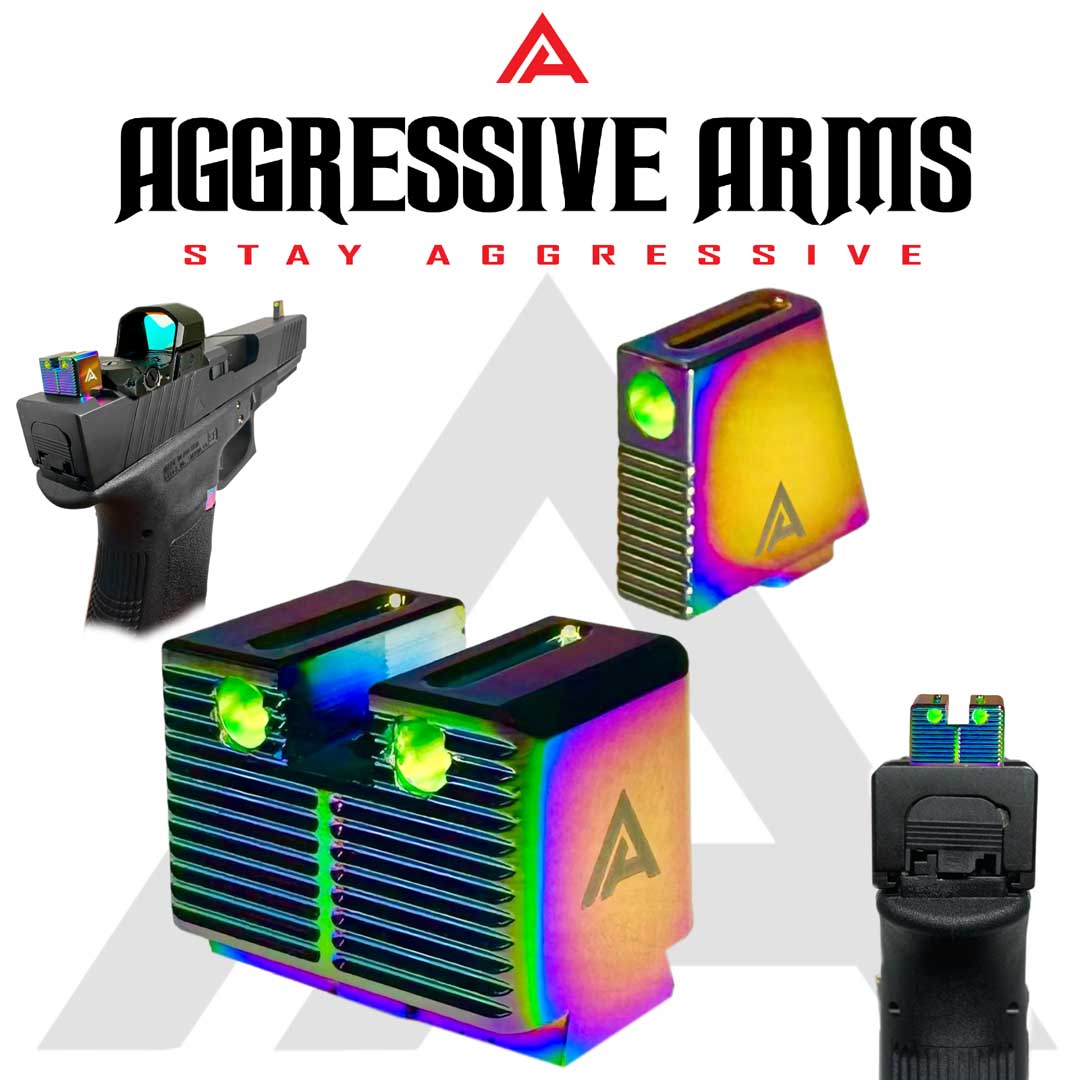 RMR Rainbow Sights for Glock by Aggressive Arms
