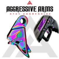 FLAT TRIGGER with RAINBOW FINISH for GLOCK | Aggressive Arms