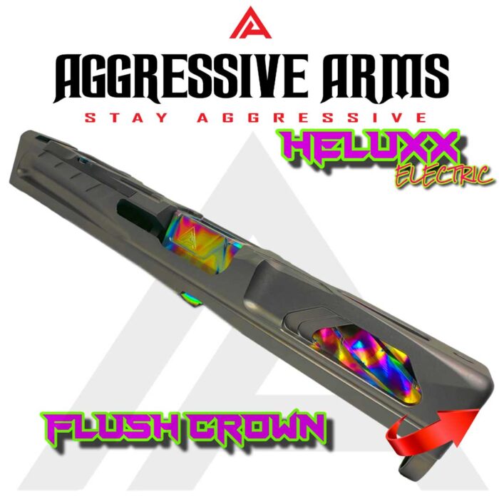 AGGRESSIVE ARMS HELUXX DEEP SPIRAL Electric Rainbow2
