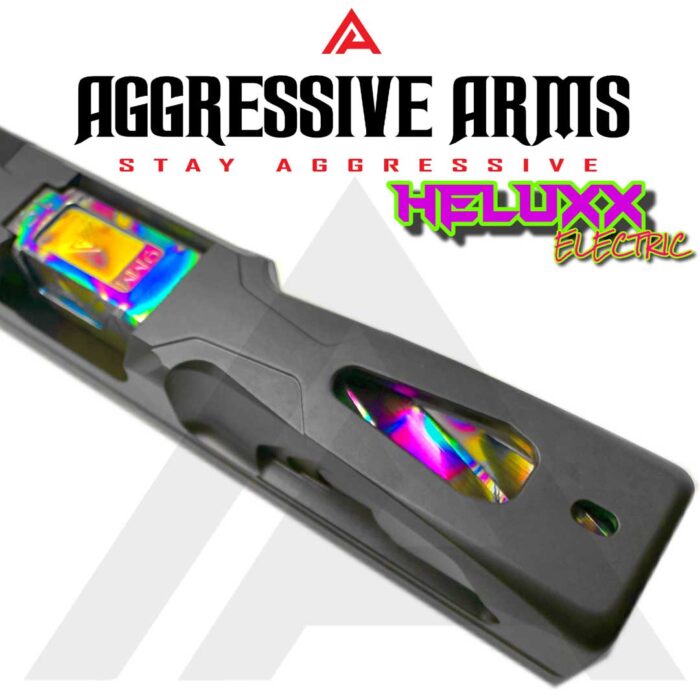 AGGRESSIVE ARMS HELUXX DEEP SPIRAL Electric Rainbow5