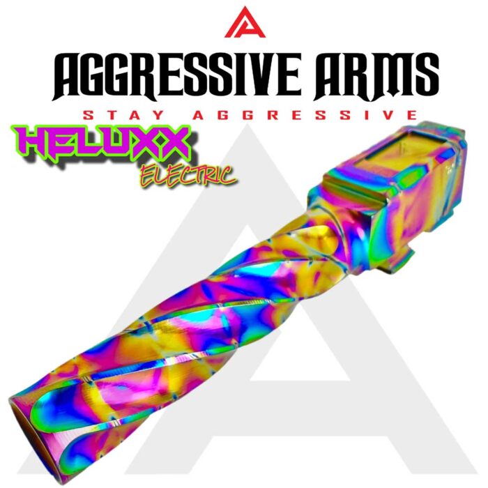 AGGRESSIVE ARMS HELUXX DEEP SPIRAL Electric Rainbow7