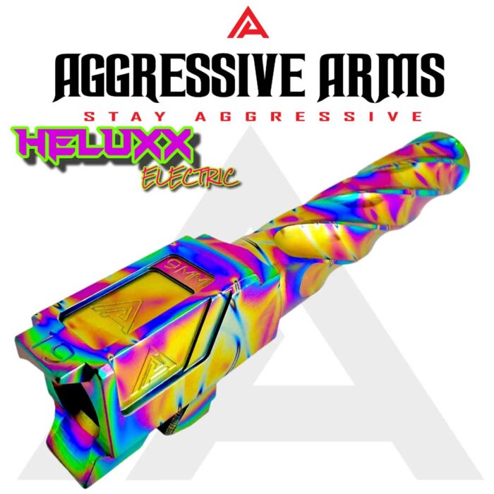 AGGRESSIVE ARMS HELUXX DEEP SPIRAL Electric Rainbow8