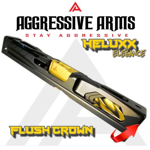 AGGRESSIVE ARMS HELUXX DEEP SPIRAL SHINY GOLD BARREL2