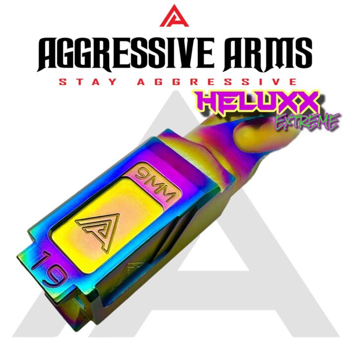 AGGRESSIVE ARMS HELUXX DEEP SPIRAL Extreme Rainbow2