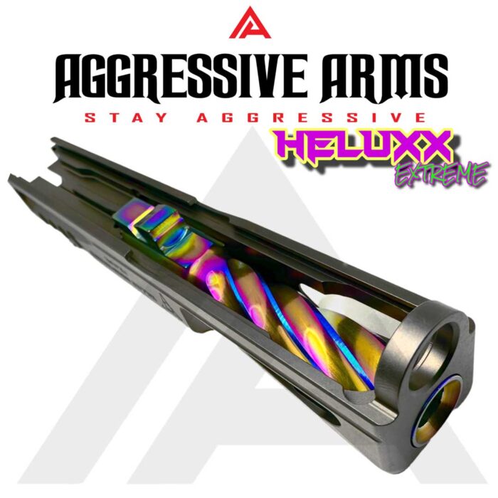 AGGRESSIVE ARMS HELUXX DEEP SPIRAL Extreme Rainbow8