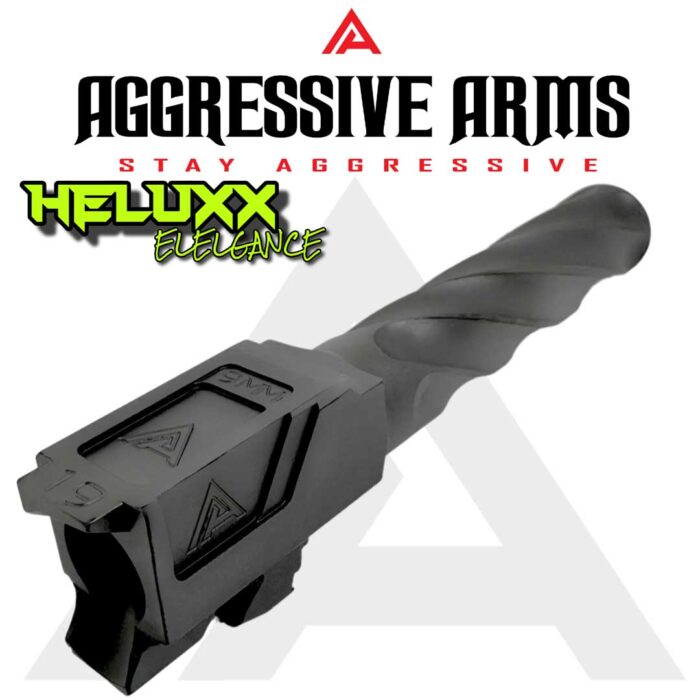 AGGRESSIVE ARMS HELUXX DEEP SPIRAL BLACK OYNX Barrel8