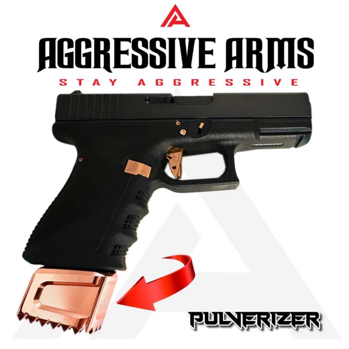 AGGRESSIVE ARMS PULVERIZER +0 Magazine Grip Extension10 - Copper7