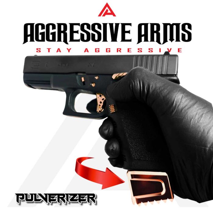 AGGRESSIVE ARMS PULVERIZER +0 Magazine Grip Extension10 - Copper8