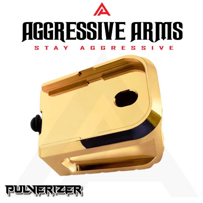 AGGRESSIVE ARMS PULVERIZER +0 Magazine Grip Extension10 - GOLD4