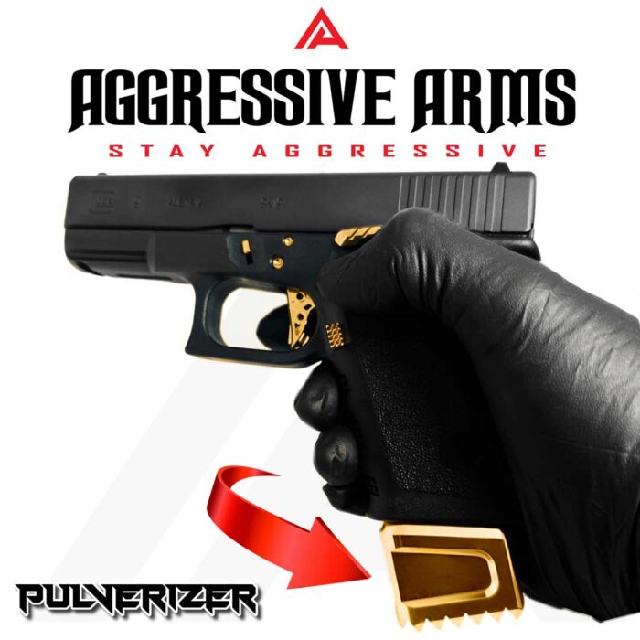AGGRESSIVE ARMS PULVERIZER +0 Magazine Grip Extension10 - GOLD6