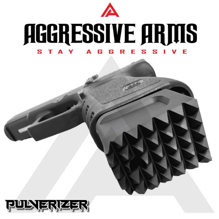 AGGRESSIVE ARMS PULVERIZER +0 Magazine Grip Extension10
