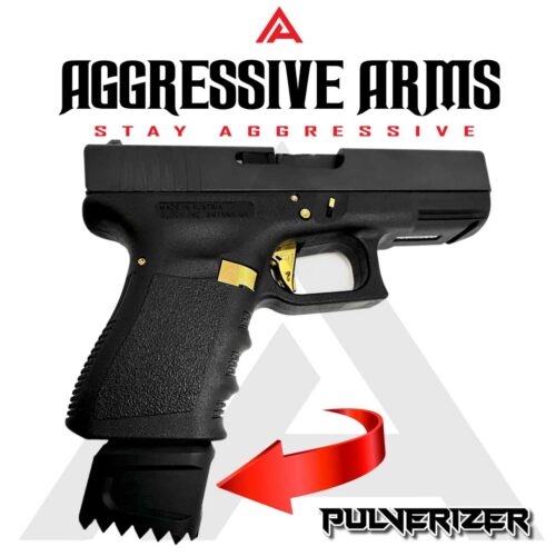 AGGRESSIVE ARMS PULVERIZER +0 Magazine Grip Extension5