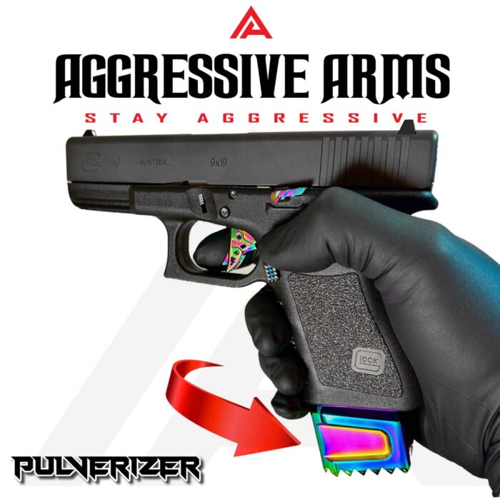 AGGRESSIVE ARMS PULVERIZER +0 Magazine Grip Extension10 - RAINBOW6