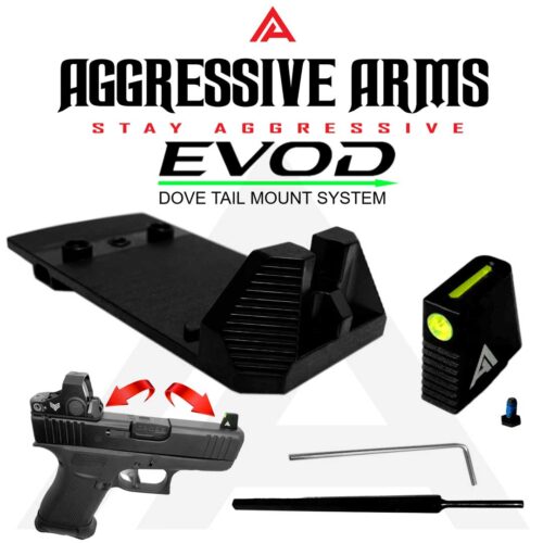 AGGRESSIVE ARMS EVOD DOVE MOUNT SYSTEM 1