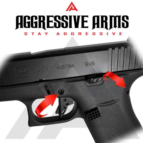Aggressive Arms 43 BLACK PINS2