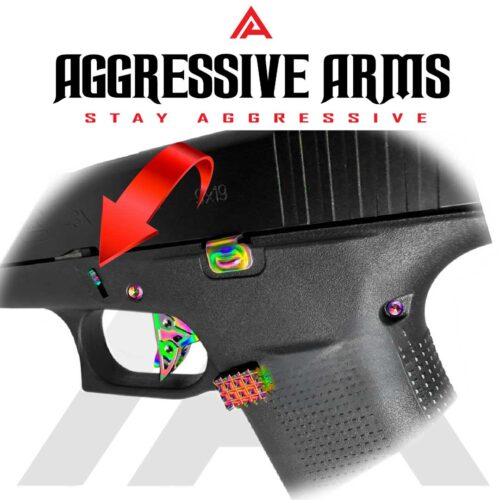 Aggressive Arms RAINBOW 43 Slide lock3